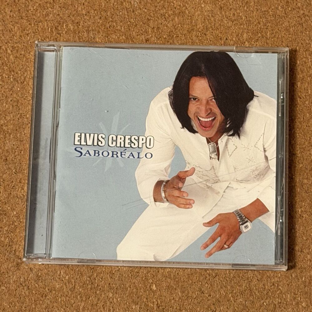 Elvis Crespo Saboréalo CD Album OLE Music 2004 Salsa/Merengue 805-197-112-2